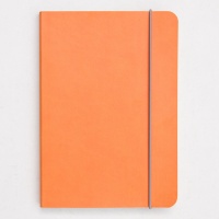 Caroline Gardner Orange Heart Print A5 Notebook